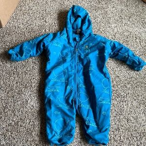 Baby lightweight snowsuit